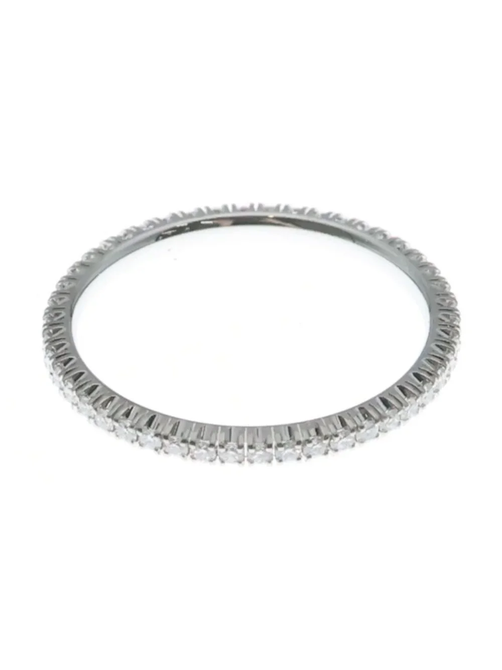 Cartier Etain Cell Full Eternity Diamond Ring White Gold